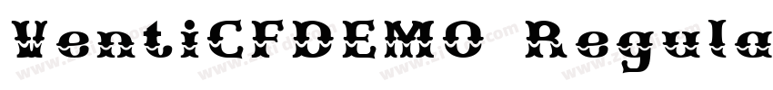 VentiCFDEMO Regular字体转换 VentiCFDEMO Regular字体转换